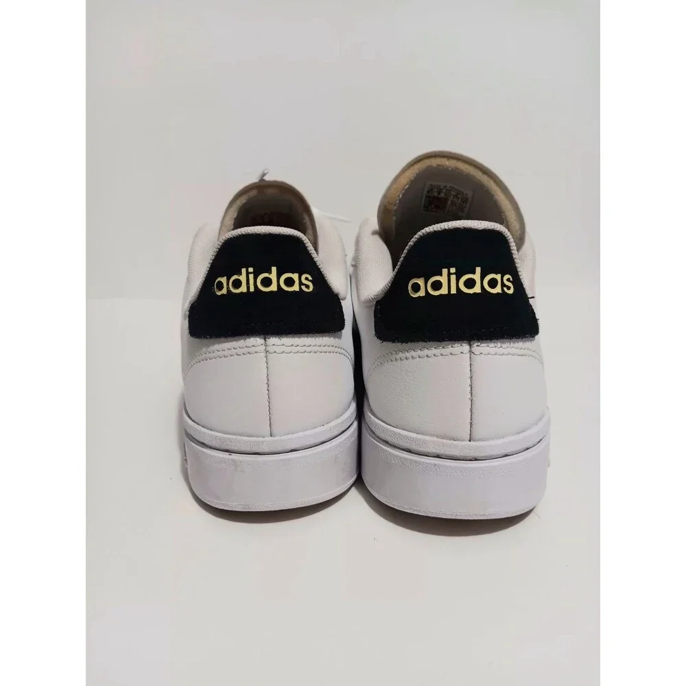 Adidas Grand Court Alfa White Triple Blue Stripef Men's Sneakers Sz 9.5